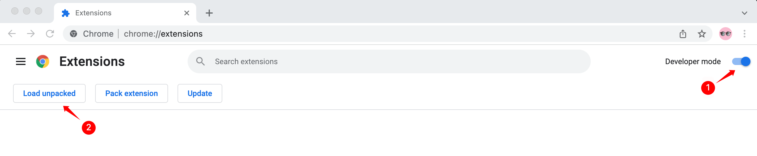 LinkedIn Auto Endorse Skills chrome extension load unpacked